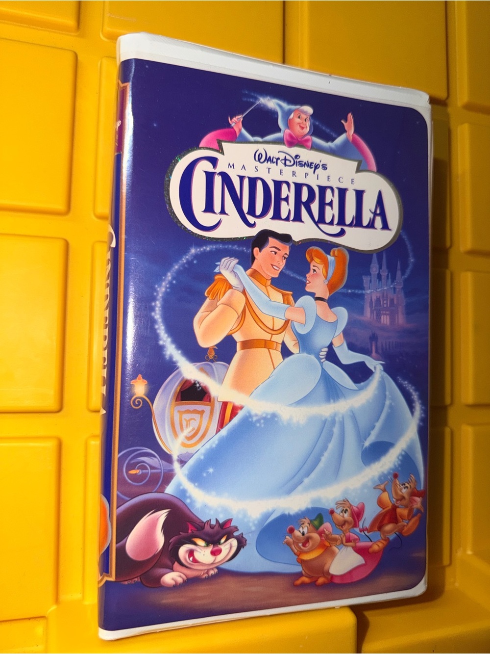 Walt‎ Disney's Cinderella VHS - Blue & Purple Cover